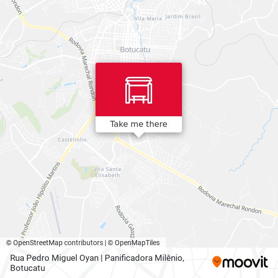 Rua Pedro Miguel Oyan | Panificadora Milênio map