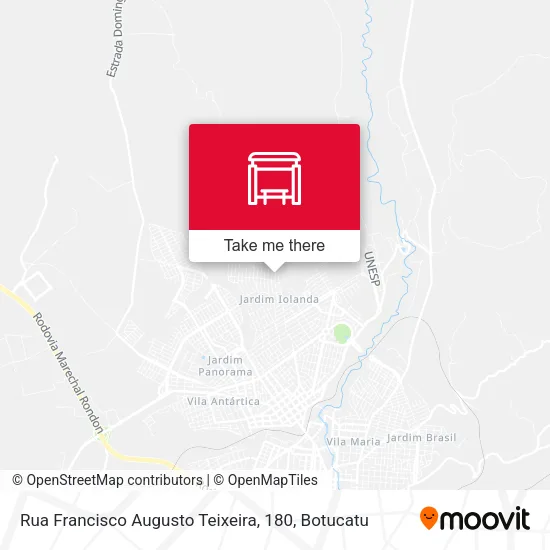 Rua Francisco Augusto Teixeira, 180 map
