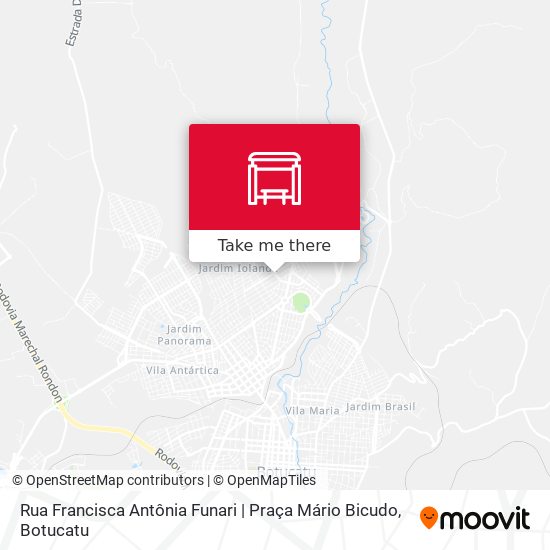 Rua Francisca Antônia Funari | Praça Mário Bicudo map