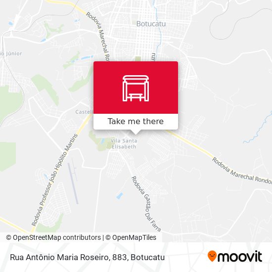 Mapa Rua Antônio Maria Roseiro, 883