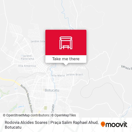 Rodovia Alcides Soares | Praça Salim Raphael Ahud map