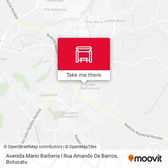 Avenida Mário Barberis | Rua Amando De Barros map