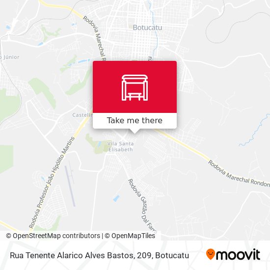 Rua Tenente Alarico Alves Bastos, 209 map