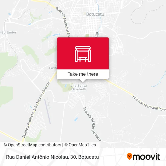 Rua Daniel Antônio Nicolau, 30 map