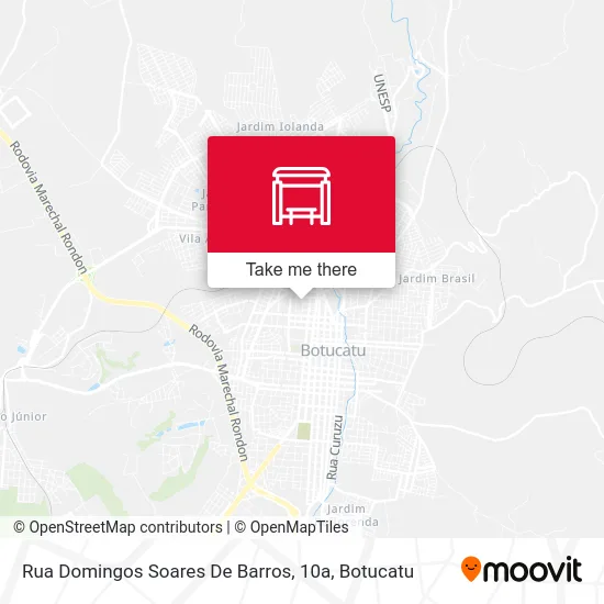 Rua Domingos Soares De Barros, 10a map