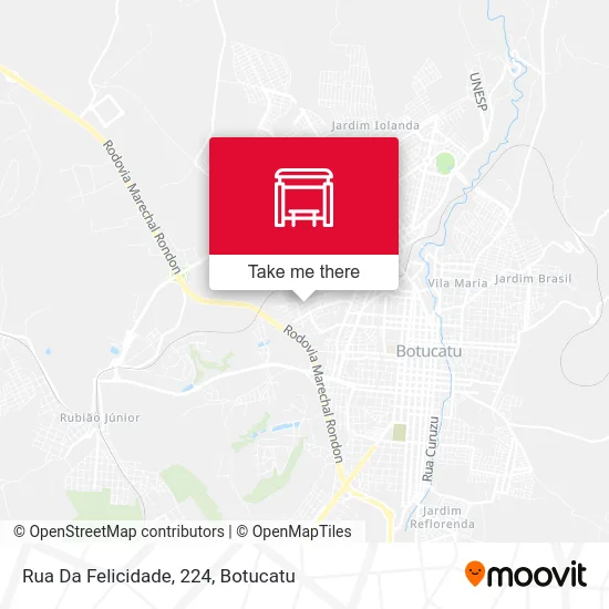 Rua Da Felicidade, 224 map