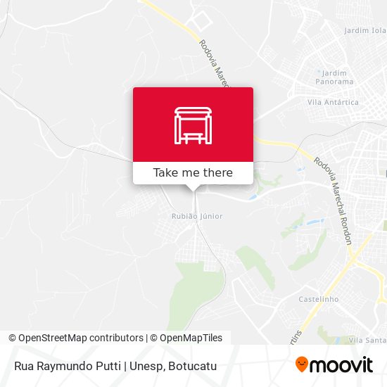 Rua Raymundo Putti | Unesp map