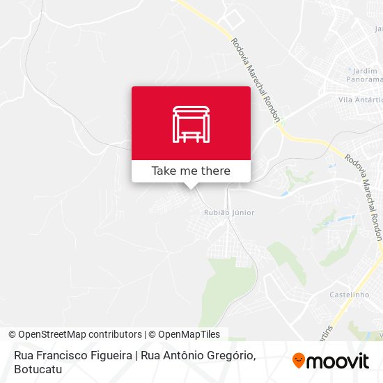 Rua Francisco Figueira | Rua Antônio Gregório map