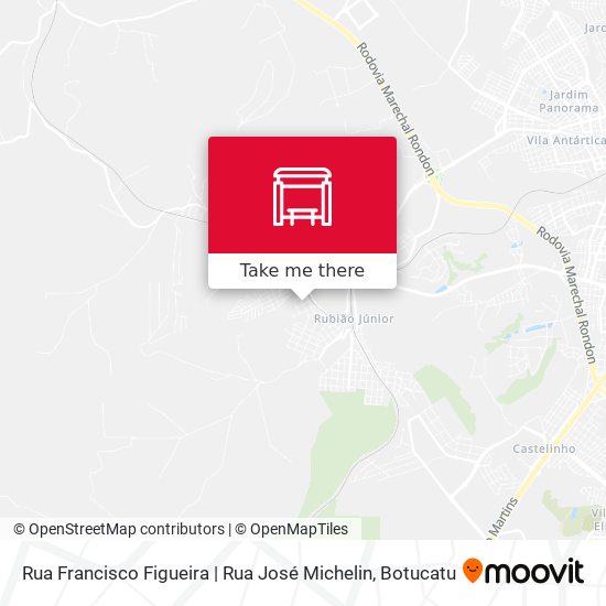 Rua Francisco Figueira | Rua José Michelin map