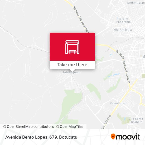 Avenida Bento Lopes, 679 map