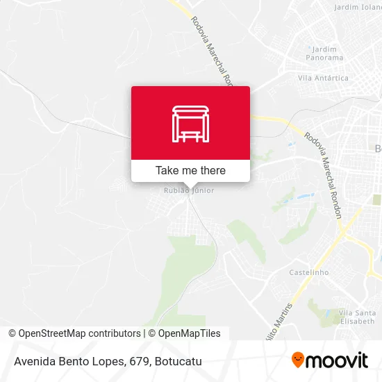 Avenida Bento Lopes, 679 map