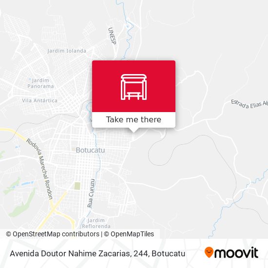 Avenida Doutor Nahime Zacarias, 244 map