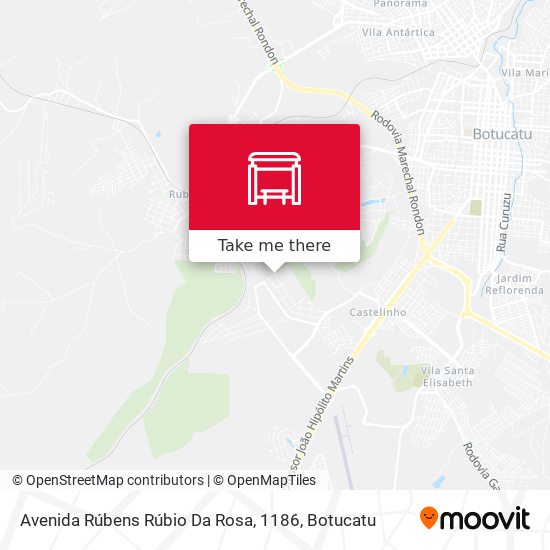 Avenida Rúbens Rúbio Da Rosa, 1186 map