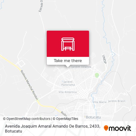 Avenida Joaquim Amaral Amando De Barros, 2433 map