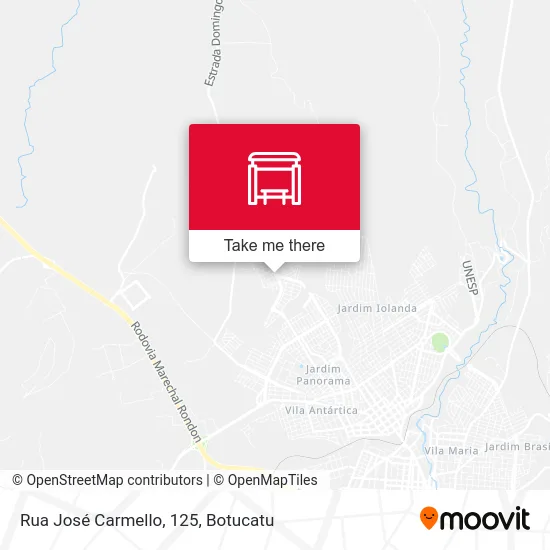 Rua José Carmello, 125 map