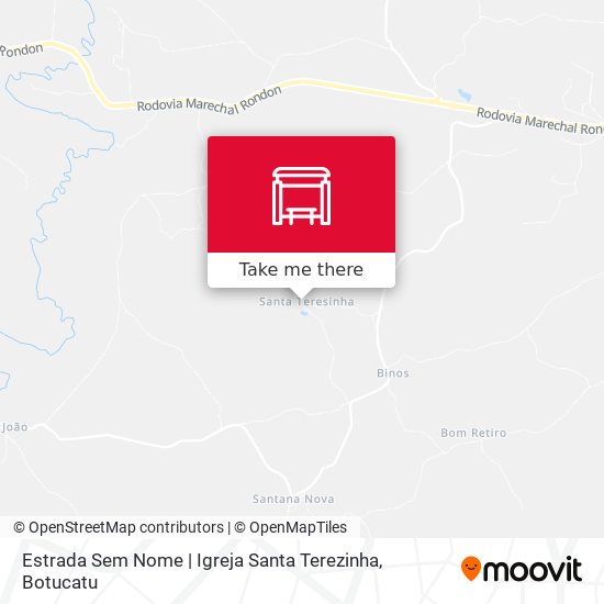Estrada Sem Nome | Igreja Santa Terezinha map