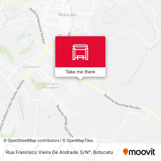 Rua Francisco Vieira De Andrade, S / Nº map
