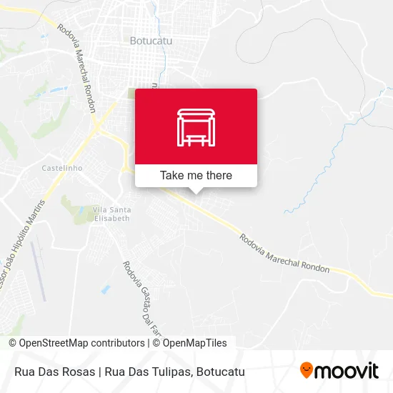Rua Das Rosas | Rua Das Tulipas map