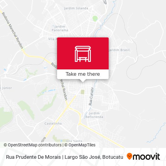 Rua Prudente De Morais | Largo São José map