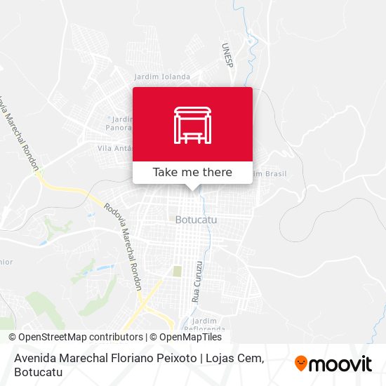 Avenida Marechal Floriano Peixoto | Lojas Cem map
