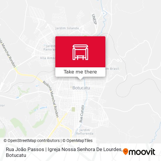 Rua João Passos | Igreja Nossa Senhora De Lourdes map