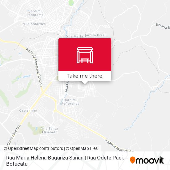 Rua Maria Helena Buganza Sunan | Rua Odete Paci map
