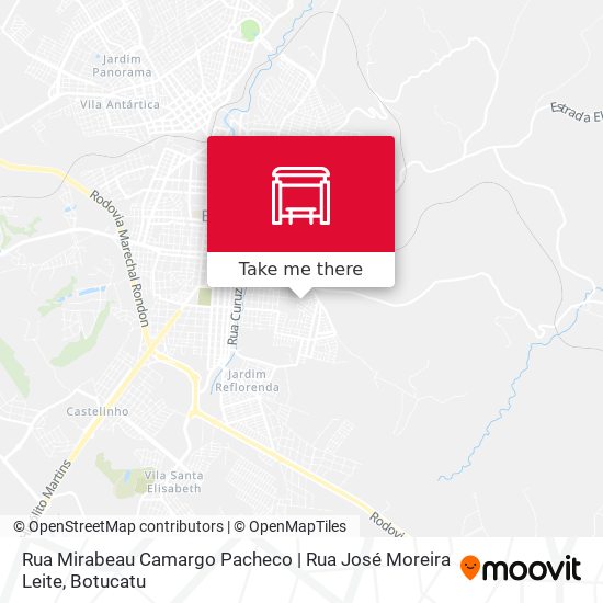 Rua Mirabeau Camargo Pacheco | Rua José Moreira Leite map