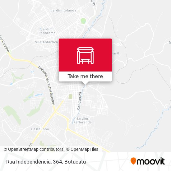 Rua Independência, 364 map