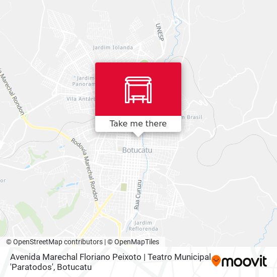 Avenida Marechal Floriano Peixoto | Teatro Municipal 'Paratodos' map