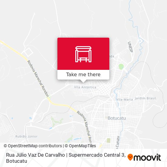 Rua Júlio Vaz De Carvalho | Supermercado Central 3 map