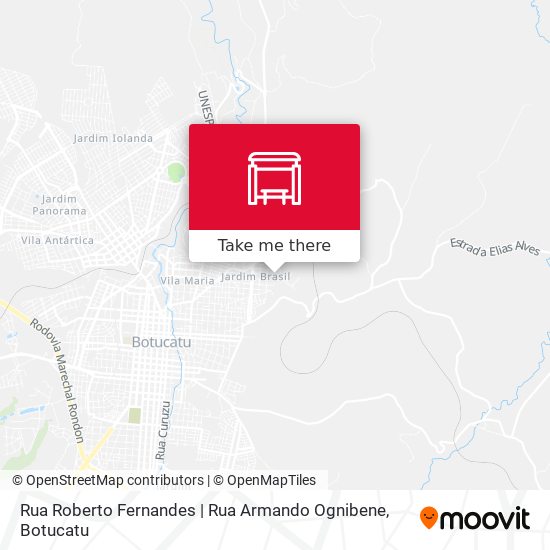 Rua Roberto Fernandes | Rua Armando Ognibene map