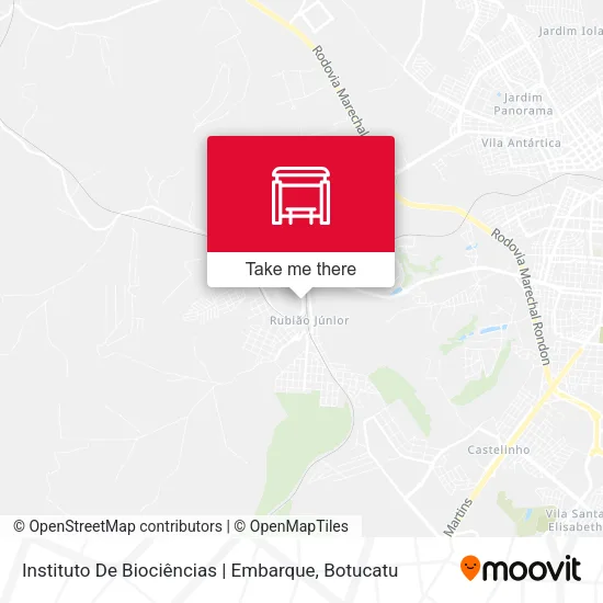 Instituto De Biociências | Embarque map