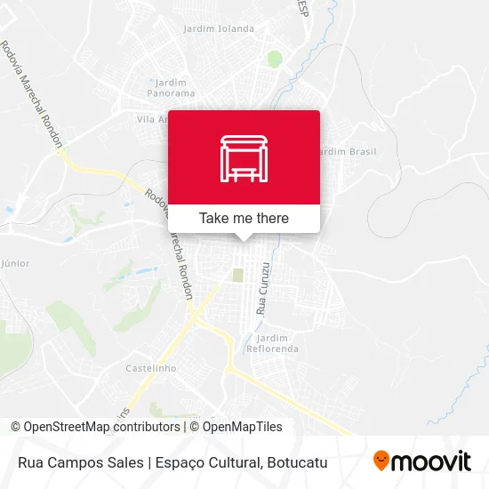 Rua Campos Sales | Espaço Cultural map