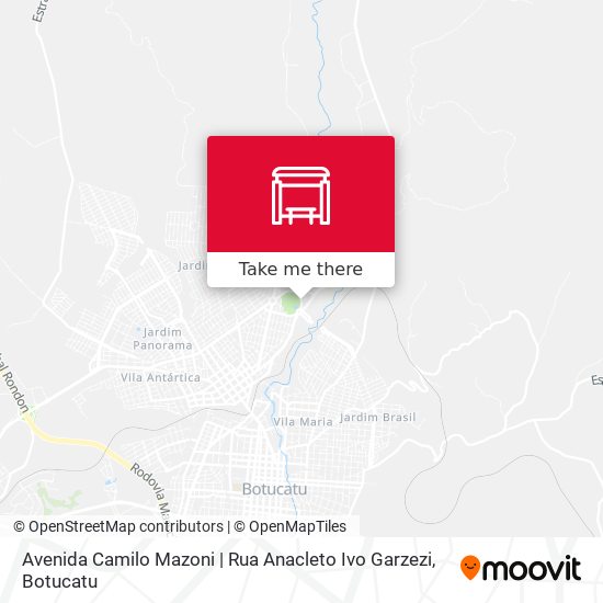 Avenida Camilo Mazoni | Rua Anacleto Ivo Garzezi map