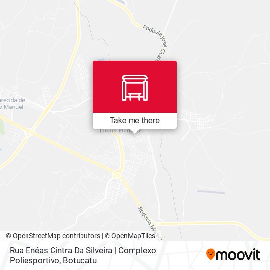 Rua Enéas Cintra Da Silveira | Complexo Poliesportivo map