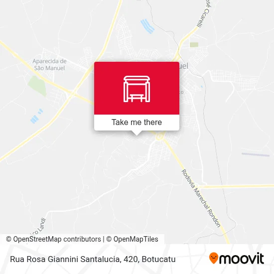 Rua Rosa Giannini Santalucia, 420 map