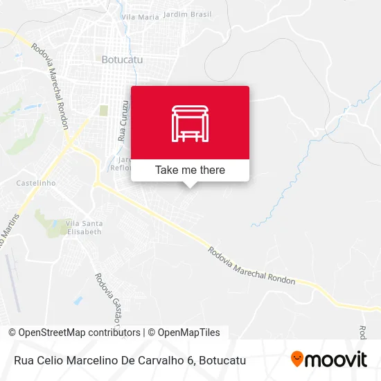 Rua Celio Marcelino De Carvalho 6 map