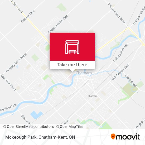 Mckeough Park map