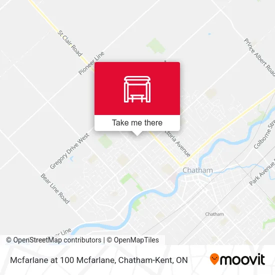 Mcfarlane at 100 Mcfarlane map