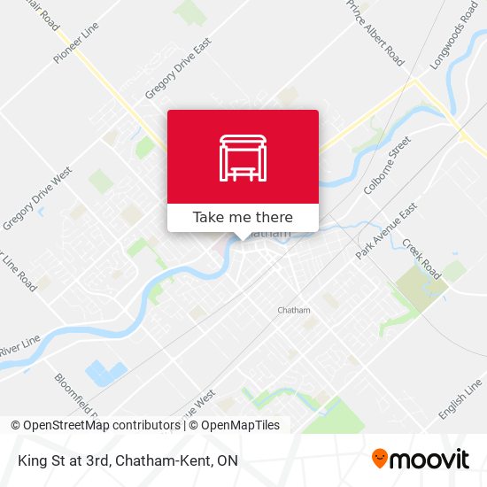 King St at 3rd plan