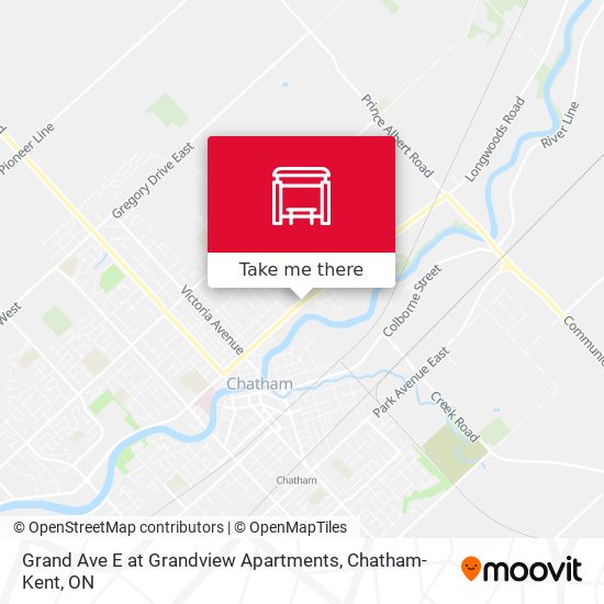 Grand Ave E at Grandview Apartments map