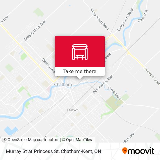 Murray St at Princess St map