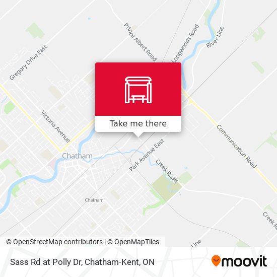 Sass Rd at Polly Dr map