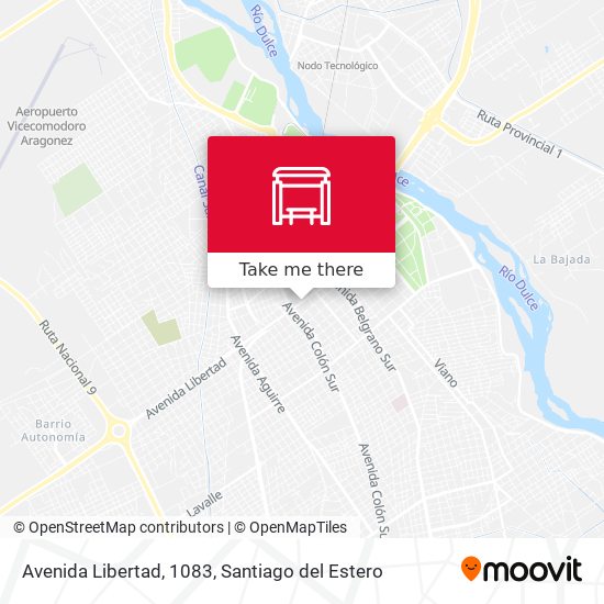 Avenida Libertad, 1083 map