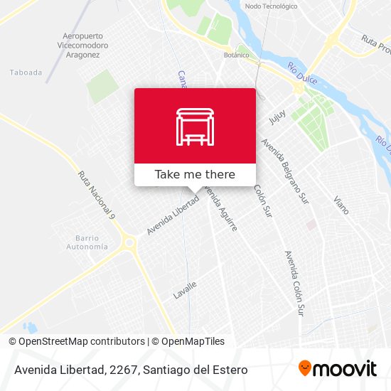 Avenida Libertad, 2267 map