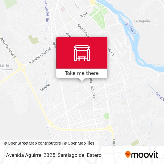 Avenida Aguirre, 2325 map