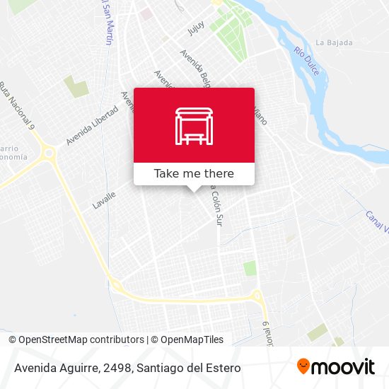 Avenida Aguirre, 2498 map