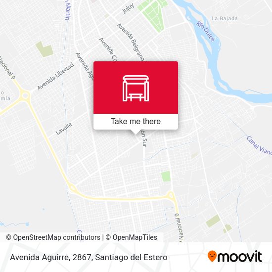 Avenida Aguirre, 2867 map