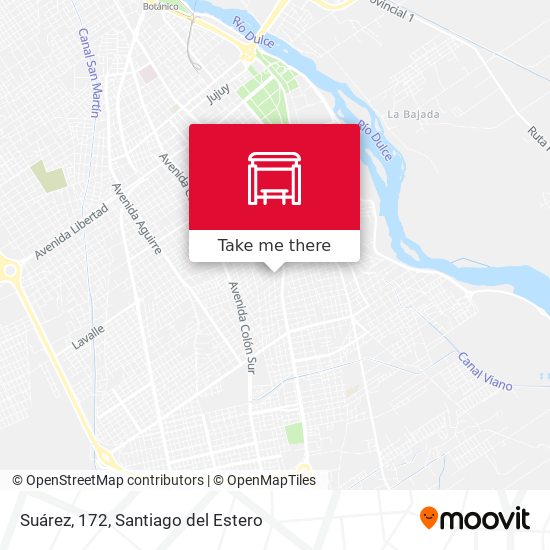 Suárez, 172 map
