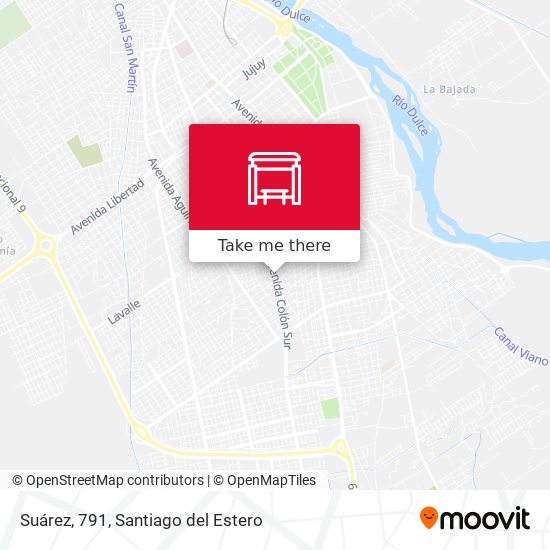 Suárez, 791 map